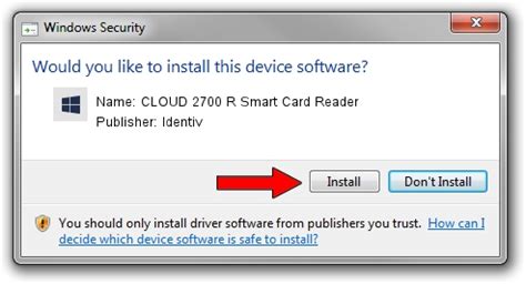 cloud 2700 r smart card reader driver|identiv cac reader driver install.